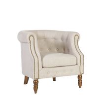 Nojatuoli Home4You Holmes 83x75x78cm, beige