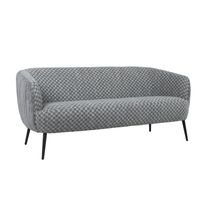 Sohva Home4You Accent 3-istuttava, harmaa