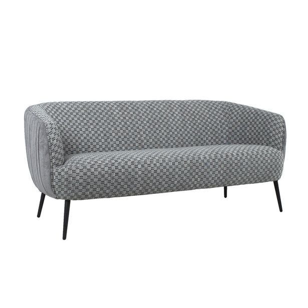 Sohva Home4You Accent 3-istuttava, harmaa