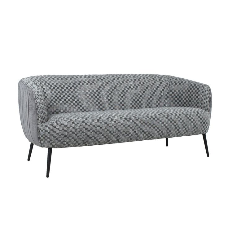 Sohva Home4You Accent 3-istuttava, harmaa