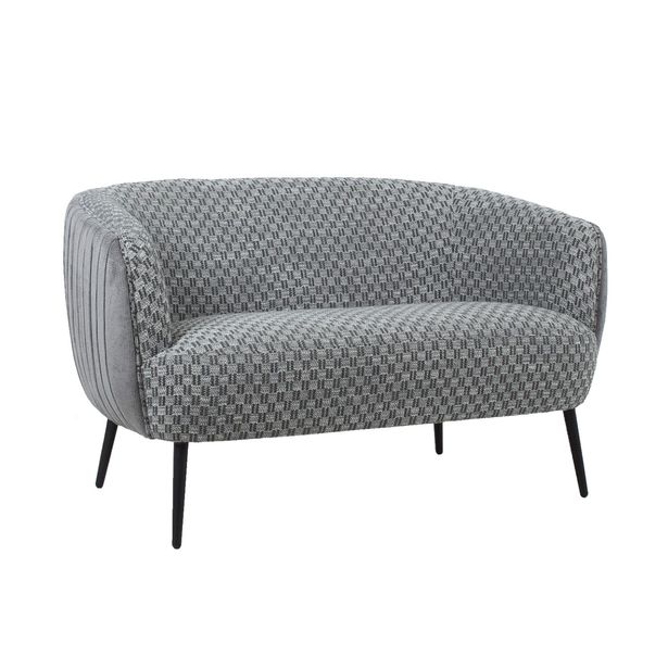 Sohva Home4You Accent 2-istuttava, harmaa