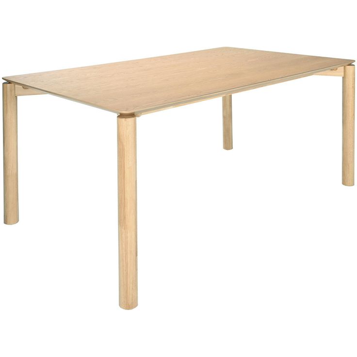 Dining table GARDENIA 150x90xH75cm, oak