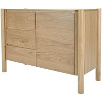 Senkki Home4You GARDENIA 108x43xK80,5 cm, tammi