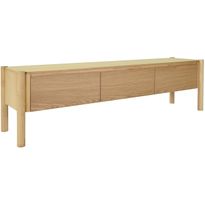 TV-taso Home4You GARDENIA 183x43xK50,5 cm, tammi