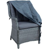 Kalustesuoja Home4You 61x69x48/106 cm, säänkestävä, harmaa