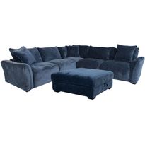 Kulmasohva ja rahi Home4You DIVI, eri värejä
