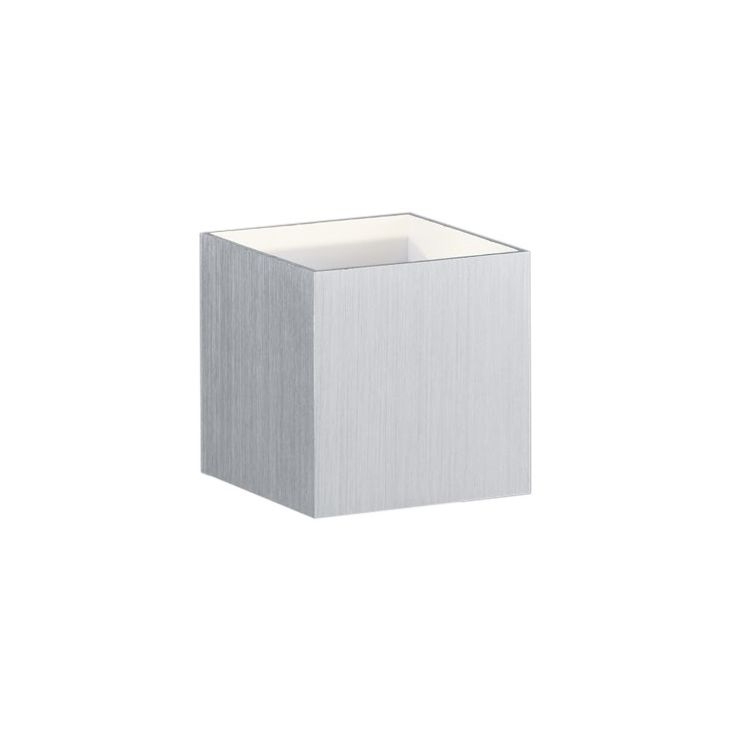 LED-seinävalaisin Trio Louis 100x100 mm, harjattu alumiini