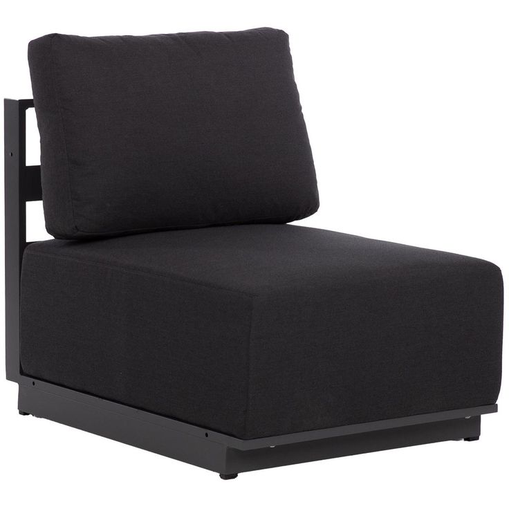 Sofa module FULLER 68x89xH70,5cm, dark grey