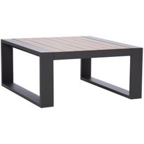 Sohvapöytä Home4You FULLER 83x83xK42 cm, harmaa