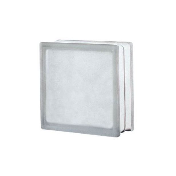 Lasitiili Vitrablok Clearview Sahara, 1908/CM, 19x19x8cm, matta sileä Lasitiili Vitrablok