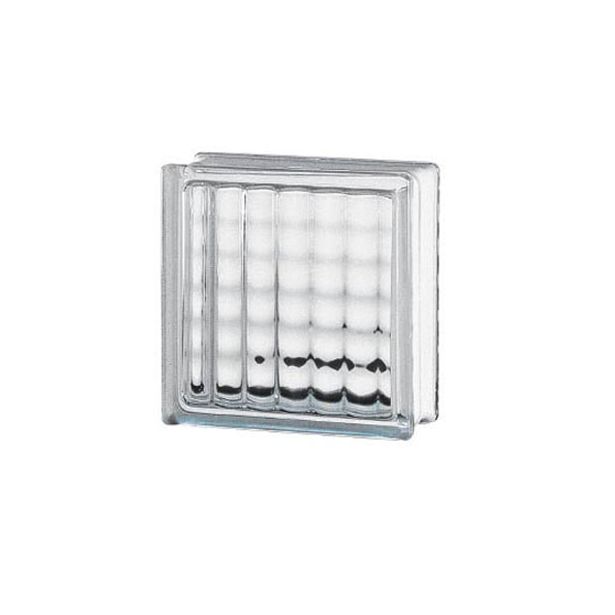 Lasitiili Vitrablok Cross Large, 1908/F, 19x19x8cm, kirkas raita