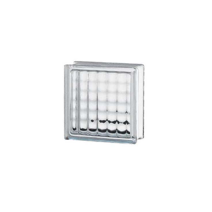 Lasitiili Vitrablok Cross Large, 1908/F, 19x19x8cm, kirkas raita