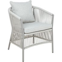 Tuoli Home4You SILVA, harmahtava, beige