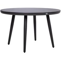 Pöytä Home4You BRISTOL Ø120xK74 cm, harmaa