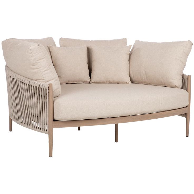 Sofa MEDINA 163,5x135xH71,5cm, beige