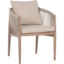 Tuoli Home4You MEDINA 62x60xK74 cm, beige