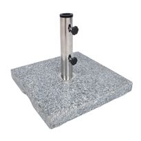 Aurinkovarjon jalusta Home4You 45x45cm /30Kg, graniittia