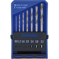 Tarkkuusporanteräsarja Dremel 628, 7-osainen