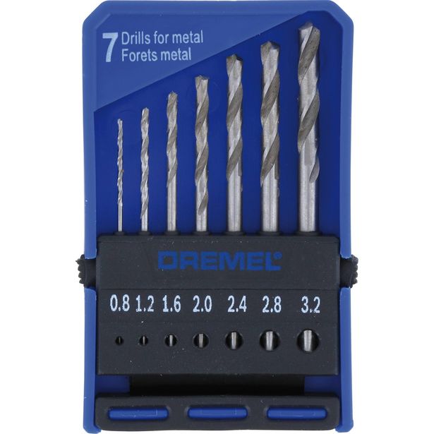 Tarkkuusporanteräsarja Dremel 628, 7-osainen