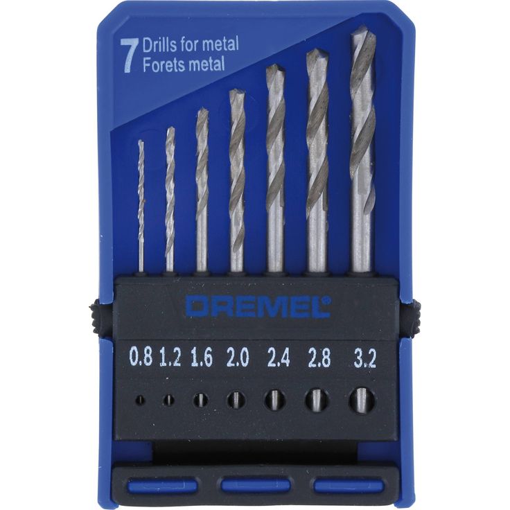 Tarkkuusporanteräsarja Dremel 628, 7-osainen