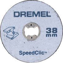 Aloitussarja Dremel EZ SpeedClic 406SC, Ø38mm, sis. kara + 2 laikkaa