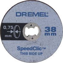 Ohutkatkaisulaikka Dremel EZ SpeedClic 409SC, Ø38mm, 5kpl
