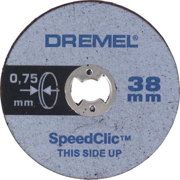 Ohutkatkaisulaikka Dremel EZ SpeedClic 409SC, Ø38mm, 5kpl
