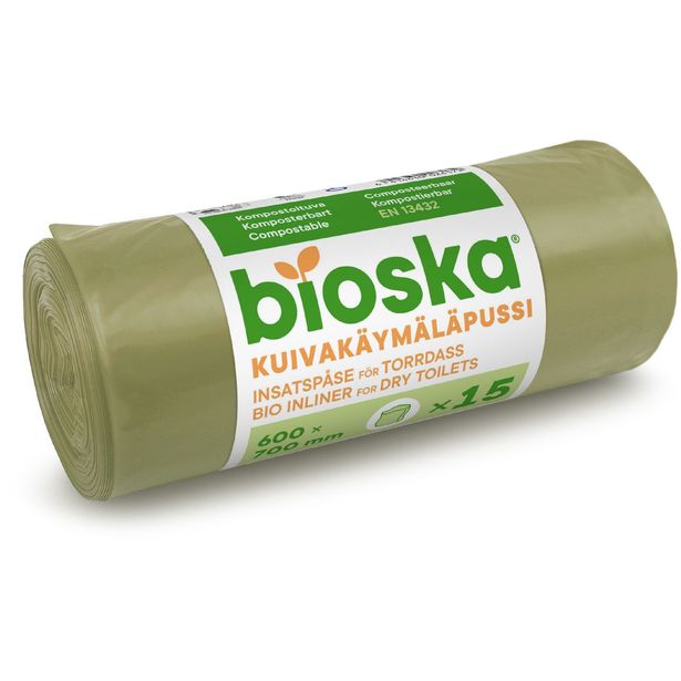 Bioska-pussi, Dry toilet
