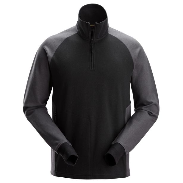 Collegepaita Snickers Workwear 2841 puolivetoketjulla