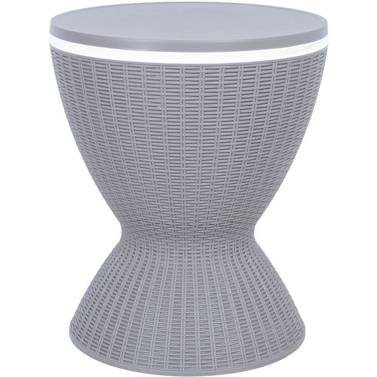 Bar set BELLE 3 in 1, grey plastic