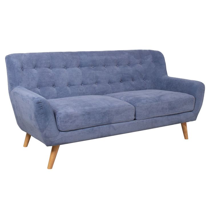 Sohva Home4You Rihanna 3-istuttava, sininen