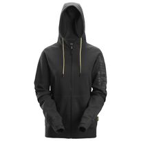 Naisten vetoketjuhuppari Snickers Workwear 2877 logolla