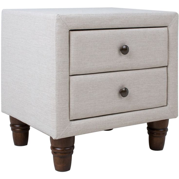 Nightstand EMILIA light beige