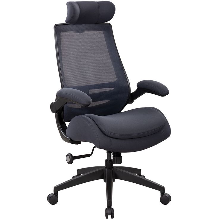 Task chair DANICA dark grey / black