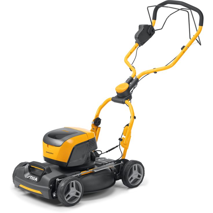 Akkuruohonleikkuri Stiga Multiclip 547e S Kit, 48V, 5.0Ah akulla