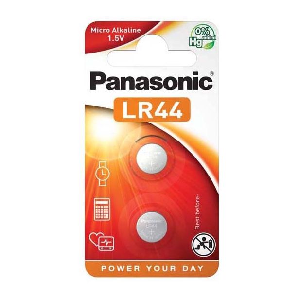 Paristo Panasonic Micro Alkaline LR-44EL, 2kpl/pkt