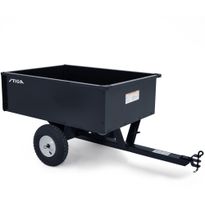 Peräkärry Stiga Combi, 180l, metalli