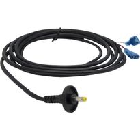 Virtakaapeli Genzo, 6V/12V, paraply-liitin, keltainen, 2 m