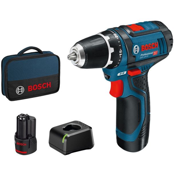 Akkuporakone Bosch Professional GSR 12V-15
