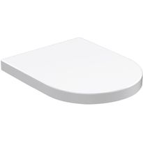 WC-istuimen kansi Kerasan Flo, valkoinen, Verkkokaupan poistotuote