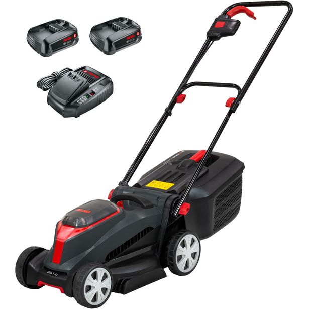 Akkuruohonleikkuri AL-KO B-Comp 32.1 Li Comfort, 2x18V, 2x2.5Ah akuilla