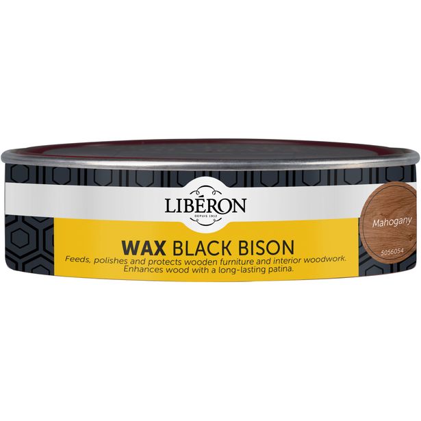 Antiikkivaha Black Bison, 150ml, mahonki (004143)