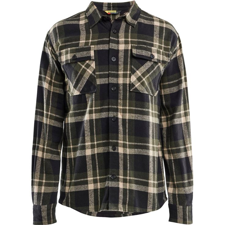 Flanellipaita Blåkläder 3288, 100% puuvillaa