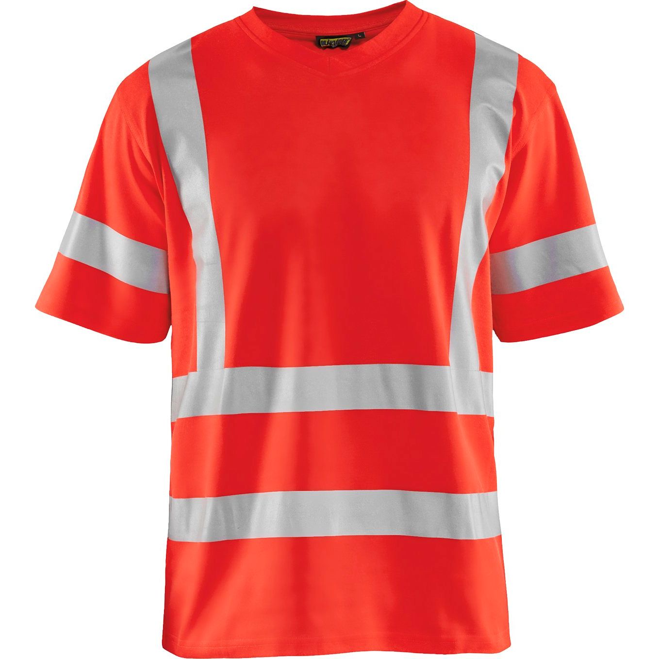T-paita Blåkläder 3380 Highvis, UV-suoja, huomiopunainen, 4XL