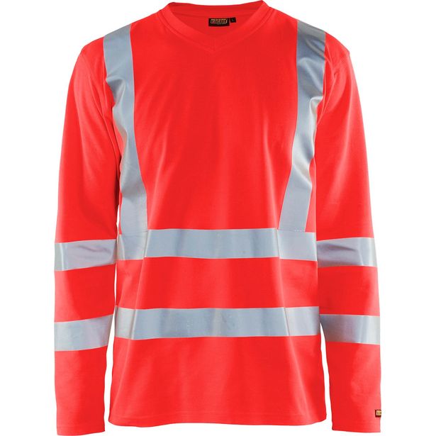 Pitkähihainen T-paita Blåkläder Highvis 3381, oranssi