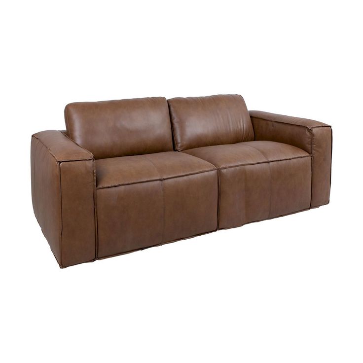 Sohva Home4You Burton 2-istuttava, ruskea