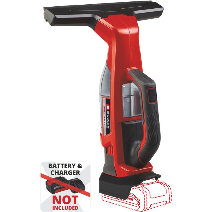 Akkuikkunapesin Einhell PXC Brillianto, 18V, ilman akkua
