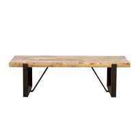 Penkki Home4You Ironbridge 150x40x46cm, mänty