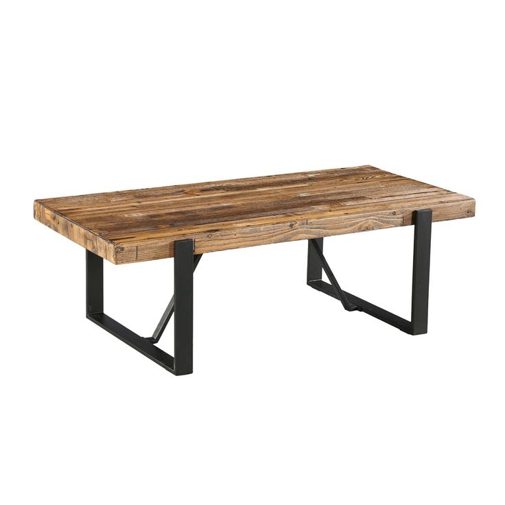 Sohvapöytä Home4You Ironbridge 132x66x43,5cm mänty 