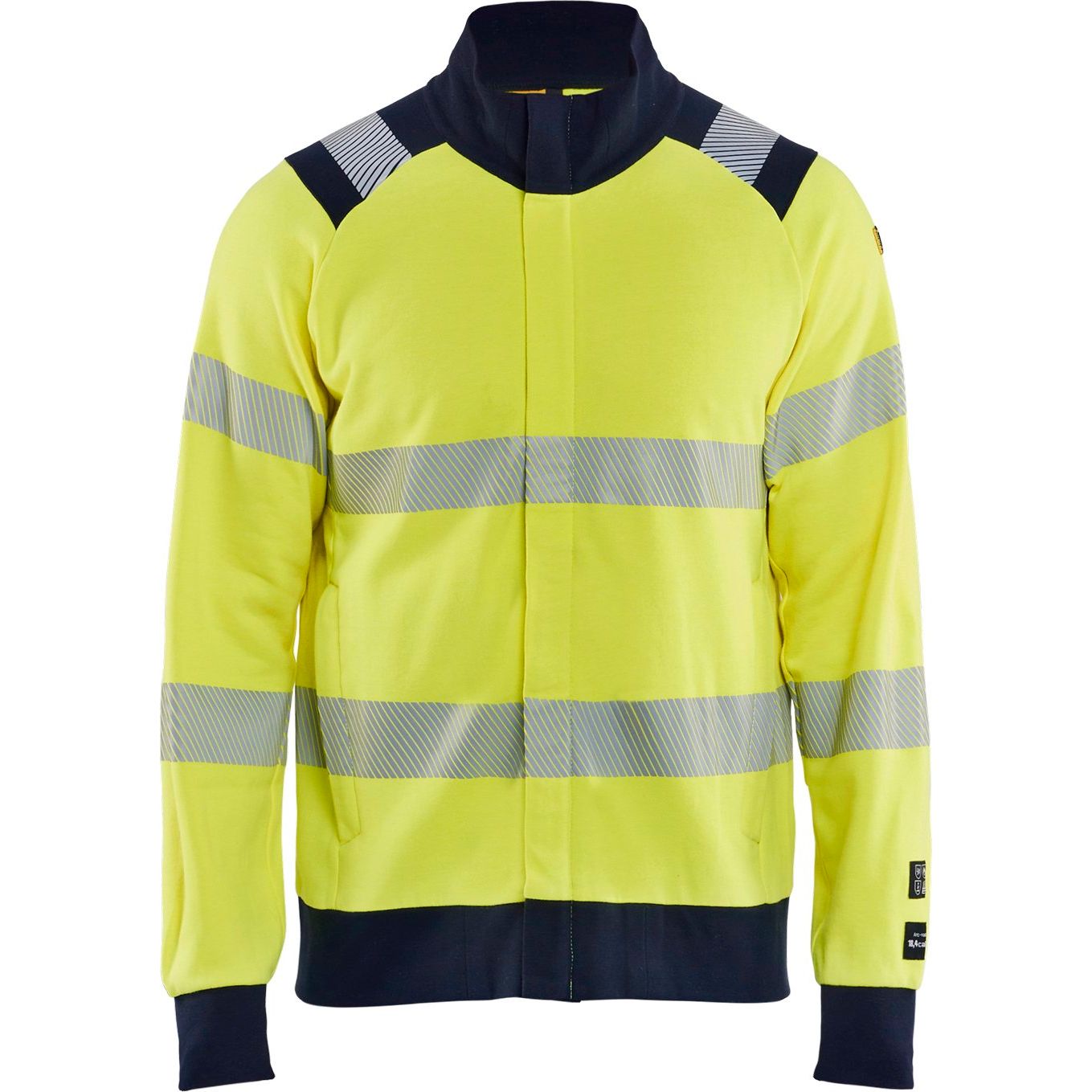 Colllege Blåkläder 3461 Multinorm vetoketjulla, huomiokeltainen/mariininsininen, XL